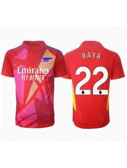 Arsenal David Raya #22 Målvakt Replika Borta Kläder 2024-25 Kortärmad